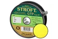 Stroft Angelschnur STROFT GTP Typ R Geflochtene Angelschnur 150m gelb, 150 m Länge, 0.15 mm Fadendurchmesser, (1-St), 4.5kg Tragkraft