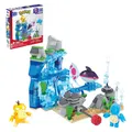 Mattel HXF79 - Mega - Pokémon - Wasserabenteuer mit Schiggy, Enton & Finneon
