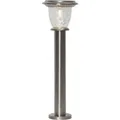 STAR Pireus LED Solar Wege Poller Garten Steh Leuchte Lampe Glas Edelstahl 20lm