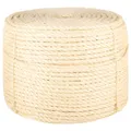 [10 mm] 100% Sisal | Tauwerk | Hanfseil | Sisalseil | Naturseil | Kratzbaumseil