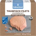 Thunfisch Filets - natur eigener Saft 185g | FOLLOWFOOD