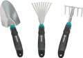 Gardena 08964 Comfort Kleingeräte Set, Blumenkelle, Blumenrechen, Kleinbesen