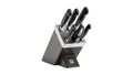 Zwilling Selbstschärfender Messerblock Esche 7-tlg. Vier Sterne 300 x 115 x 26