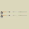 Leki Cross Trail FX Superlite Länge 110 - 130 cm Farbe white - envy - black Wett