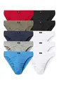 H.I.S Slips, H.I.S (10 Stück), tolle Basics, perfekter Sitz durch elastische Baumwoll-Qualität bunt Slip im sportiven Style