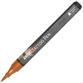Kreul Tattoostift Tattoo Pen Henna, 62105, braun, Pinselspitze