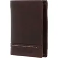 bruno banani Leder Geldbörse Atlanta Flip Wallet Brown braun - Braun