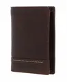 bruno banani Atlanta Flip Wallet Geldbörse Brown Braun