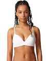 Skiny Damen Da. Triangel Gepaddet BH, Weiß, 80B EU