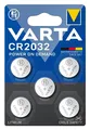 VARTA Batterien Knopfzellen CR2032, 5 Stück, Lithium, 3V, kindersichere Verpackung, für Smart Home Geräte, Autoschlüssel und weitere Anwendungen