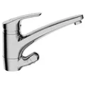 Hansa Mix Einhebelmischer Küchenarmatur mit Spülmaschinenventil 0115 Ausladung 203mm DN15 Chrom