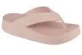 Flip-Flops Damen, Crocs Gataway Platform Flip, Beige