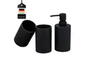bremermann Badaccessoire-Set SAVONA 3tlg. Soft-Touch, rund, 3 tlg.