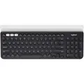 Logitech K780 Bluetooth® Tastatur Englisch, QWERTY Grau, Weiß