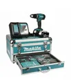 Makita Akku-Schlagbohrschrauber DHP453RFX2, max. 1300 U/min, inkl. 2 Akkus und Ladegerät