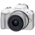 Canon EOS R50 weiss Kit + RF-S 18-45 IS STM