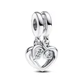Pandora 793232C01 Charm-Anhänger Damen Teilbar Für Immer & Ewig Silber