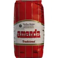 Yerba Mate Tee Amanda Elaborada 500g | Mate Tee Tradicional | Yerba Mate Tee Elaborada con palo loses Blatt 0,5 kg