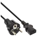 InLine - Stromkabel - CEE 7/7 (M) bis IEC 60320 C13