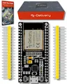 AZDelivery ESP-32 Dev Kit C unverlötet NodeMCU Module WLAN WiFi Development Board mit CP2102 (Nachfolgermodell zum ESP8266) und kompatibel mit Arduino inklusive E-Book!…