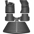 ELMASLINE 3D Gummimatten & Kofferraumwanne Set für MITSUBISHI ASX 2010-2/2023