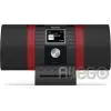 TechniSat MultyRadio 4.0 | DAB+ Internetradio | CD-Player | Bluetooth | Alexa | UKW Stereo | schwarz/rot 0002/3920