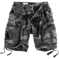 Surplus Airborne Vintage Shorts, schwarz, Größe 4XL für Männer