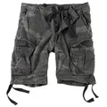 SURPLUS Cargoshorts AIRBORNE Vintage Cargoshort blackcamo Cargostyle schwarz 4XL