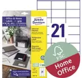 Avery Zweckform Etiketten Universaletikett 3481-10 (B x H) Papier weiß 210 Etik./Pack.
