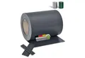 Juskys Sichtschutzstreifen PVC Sichtschutzstreifen, Doppelstabmatten Zaun, 35m x 19 cm, inkl. Clips