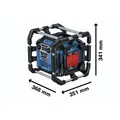 Bosch GPB 18V-5 C Professional Tragbar Digital Aluminium, Schwarz, Blau