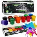 Sarcia.eu Plakatfarbe Football Fußball Plakatfarbe 20ml x 12 Farben
