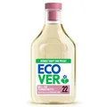 Ecover Flüssigwaschmittel für empfindliche Textilien, Ecover Waschmittel, schont Wolle und Feines, 22 Waschgänge, 1 x 1L