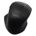 Amazon Basics Ergonomische kabellose Maus mit Schnell-Scrolling, normale Größe, 