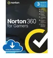 NORTON 360 for Gamers 2026 3 Geräte 1 Jahr, KEIN ABO, Download