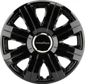 Goodyear Radzierblende Flexo 35 cm (14 Zoll) schwarz Chromring 4 Stück
