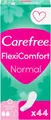 Carefree Flexicomfort Feiner Duft 44 Stk., Slipeinlage mit feinem Duft und ultradünnem FlexiComfort, extra sanft zur Haut, angenehm zu tragen