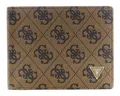 Guess Geldbörse Billfold Coin Wallet, aus echtem Leder mit RFID-Blocker Schutz