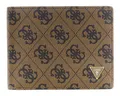 GUESS Mito Billfold Coin Wallet Geldbörse Coffee hellbraun braun Neu