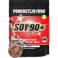 Powerstar SOY 90+ | 1kg Soja-Protein-Isolat | Gentechnisch unverändert & GMO-frei | Veganes Eiweiß-Pulver zum Muskelaufbau | Chocolate - Schwarz