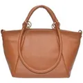 Roberta M Braun Rindsledertasche