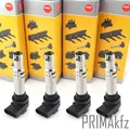 4x NGK U5002 Zündspule für Audi Seat Octavia VW Golf IV V VI Passat Touran Polo