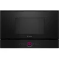 Bosch - Einbau-solo-mikrowelle 21l 900w Schwarz Bfl7221b1