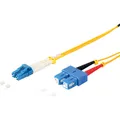 Shiverpeaks S/CONN maximum connectivity LWL-Duplex Patchkabel LC/SC 9/125µ, OS1/OS2, gelb 3,0m (3 m) (77810)