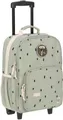 LÄSSIG Kinderkoffer Happy Prints, Trolley, Light Olive, 2 Rollen