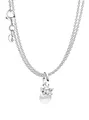Pandora Schmuckset für Damen Silber mit 2-reihiger Halskette Amor 68627