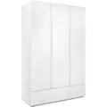 Kleiderschrank Image 120 x 191 cm Dekor Weiß