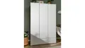 Kleiderschrank Drehtürenschrank Schlafzimmer Blanc weiß 2 Schubkästen 120 cm
