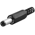 DC Strom-Stecker für Netzteile zum Löten Lötversion 2,1mm x 5,5mm 14mm Schaft