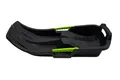 KHW Kinderbob Schlitten 79 cm Anthrazit | robuster Kunststoffrodel mit Brems- & Lenkfunktion | leicht & wendig | frostbeständig | inkl. Zugseil | Made in Germany | TÜV-geprüft